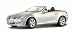 2005 Mercedes Benz SLK diecast model car 1:18 scale die cast by Maisto - Silver