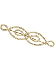 54.00X13.00 Mm 14K Yellow Gold Brooch