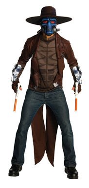 Rubie?s Costume Co   Star Wars Deluxe Cad Bane Costume, Black, Standard