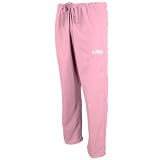 NCAA LSU Tigers Pink Scrub Pants (Large)