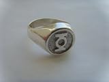 Green Lantern Solid Sterling Silver 925 Ring All Size