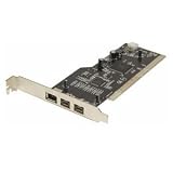 Two 1394b ports, one 1394a port, PCI 64-bit firewire 1394b controller card