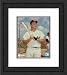 Framed Mickey Mantle New York Yankees Photograph