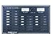 New Paneltronics Standard DC 20 Position Breaker Panel & Meter LEDs and 14 Breakers H...