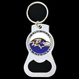 Baltimore Ravens Bottle Opener Key Ring - NFL Football Fan Shop Sports Team Merchandise