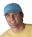 Solid Pigment-Dyed Twill Sandwich Cap