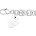 Cleversilver's Sterling Silver Round Link title=