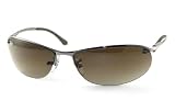 Ray Ban RB 3179 004/13 Gunmetal/Brown Gradient Sunglasses