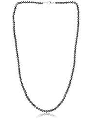 Sethi Couture Black Diamond 3-4mm 16" Bead Necklace
