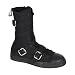 Demonia Men's TYRANT-204ST, Canvas Calf Strap Steel Toe Sneaker Boot