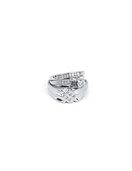 0.32CTW DIAMOND ROUND CENTER TRIO SET