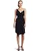 Nicole Miller Women's Slip Dress,Black,4