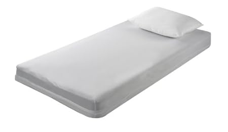 6 Gauge Vinyl Zippered Mattress Cover, 9-Inch Deep