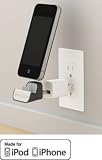 BlueLounge MD-US MiniDock USB Charger for iPhone & iPod - Retail Packaging - Gray/White BlueLounge MD-US MiniDock USB Charger for iPhone & iPod - Retail Packaging - Gray/White