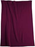 bocasa 38202 Thermosoft dunkelrot ca. 150 x 200 cm 7% Baumwolle 7% Polyester 86% Dralon
