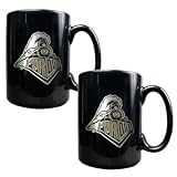 Purdue Boilermakers 2pc Black Ceramic Mug Set NCAA College Athletics