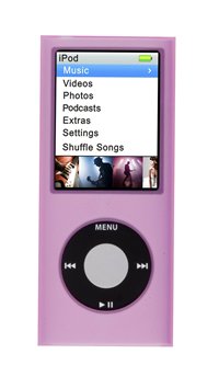 Logic3 IP 060 Silicon H&uuml;lle f&uuml;r Apple iPod nano 4G rosa Preisvergleich