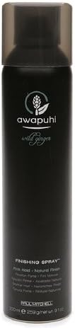 Awapuhi Wild Ginger by Paul Mitchell Finishing Spray 9.1 oz (Pack of 3)
