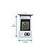 Digital Indoor Outdoor Weather Thermometer with MIN/MAX Temp & Auto Sensor