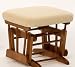 Dutailier Ultramotion Ottoman - Oak/Natural