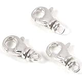 3 Clasps Pocket Watch Fobs Lobster Sterling Silver