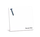 Knock Knock Say It With A Photo Sticky: Screw This (Pack of 8)