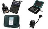 KENSINGTON CAR MOUNT AND FM TRANSMITTER FOR IPOD
