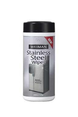 Weiman Stainless Steel Wipes, 30-Count Jars
