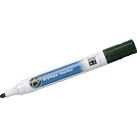 5 Star Office Drywipe Marker Xylene/Toluene-Free Bullet Tip 2mm Line Assorted [Pack 12]