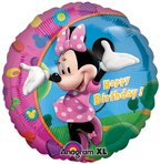 MINNIE MOUSE 18 INCH BIRTHDAY PARTY BALLOON PINK POLKA DOT
