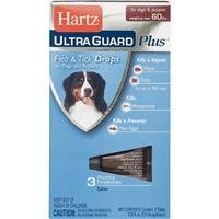 Hartz Mountain 10873 UltraGuard Plus Flea And Tick Drops For Dogs And Puppies