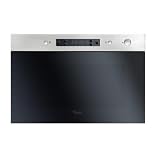 Whirlpool - AMW 492 IX - Four Micro-Ondes Gril Int&eacute;grable - 22 L - Inox anti-traces