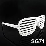 NEW KANYE STRONGER SHUTTER SHADES HIP HOP SUNGLASSES WHITE