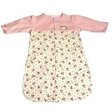 Rene Rofe Baby Girls Interlock Sleep Bag, Pink Flower Print, Size 0 - 3 Months