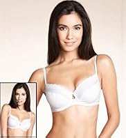 2 Pack - Cotton Rich Lace Underwired Bras