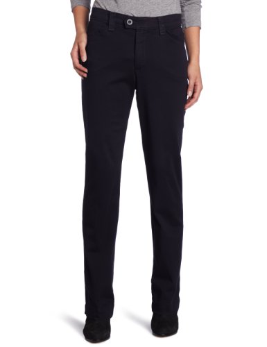 Lee Women's Petite Misses Comfort Fit Collins Straight Leg Pant, Classic Navy, 8 Petite Lee Women's Petite Misses Comfort Fit Collins Straight Leg Pant, Classic Navy, 8 Petite