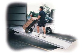 Apron Style Walk Ramp 28 W X 8' L 2500 Lb. Capacity