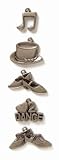 MINI CHARMS 5PC DANCE