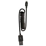 Brand New Rca Coiled Lightning(Tm)-To-Usb Cable, 4Ft (Black)
