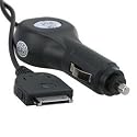 Navitech Black In Car Cigarette port Charger For Apple iPhone 4,  4G, HD