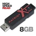 Patriot Xporter XT Boost 8 GB USB 2.0 Flash Drive PEF8GUSB