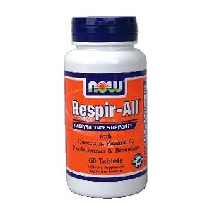NOW Foods, RESPIR-ALL ALLERGY 60 TABS (Multi-Pack)