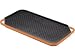 Rachel Ray 12-by-20-Inch Cast-Iron Reversible Grill/Griddle, Orange
