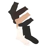 Womens Dress Diabetic Socks Luxury Collection 6 Pairs Assorted Colors