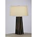 Robert Abbey Wavy Collection Brown Amber Table Lamp