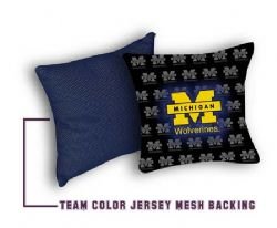 Michigan Wolverines Attitude Toss Pillow