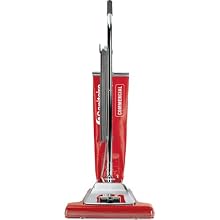 Sanitaire SC899F Commercial Shake Out Bag Wide Upright Vacuum Cleaner with 7 Amp Motor, 16" Cleaning Path