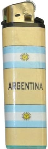 Argentina Flag Lighters - 3 Pieces