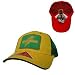 Wanna Shuck Pocket Mesh Flex Baseball Cap by All Star Apparel (Gold)