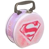 Supergirl Round Tin Tote
